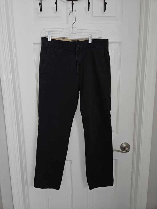 Dockers Other - Mens Dockers Black Slim Casual Chino Pants with Smart 360 flex fit Waist 30"